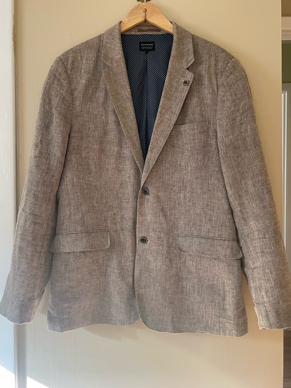 7 Diamonds Linen Blend Sport Coat
